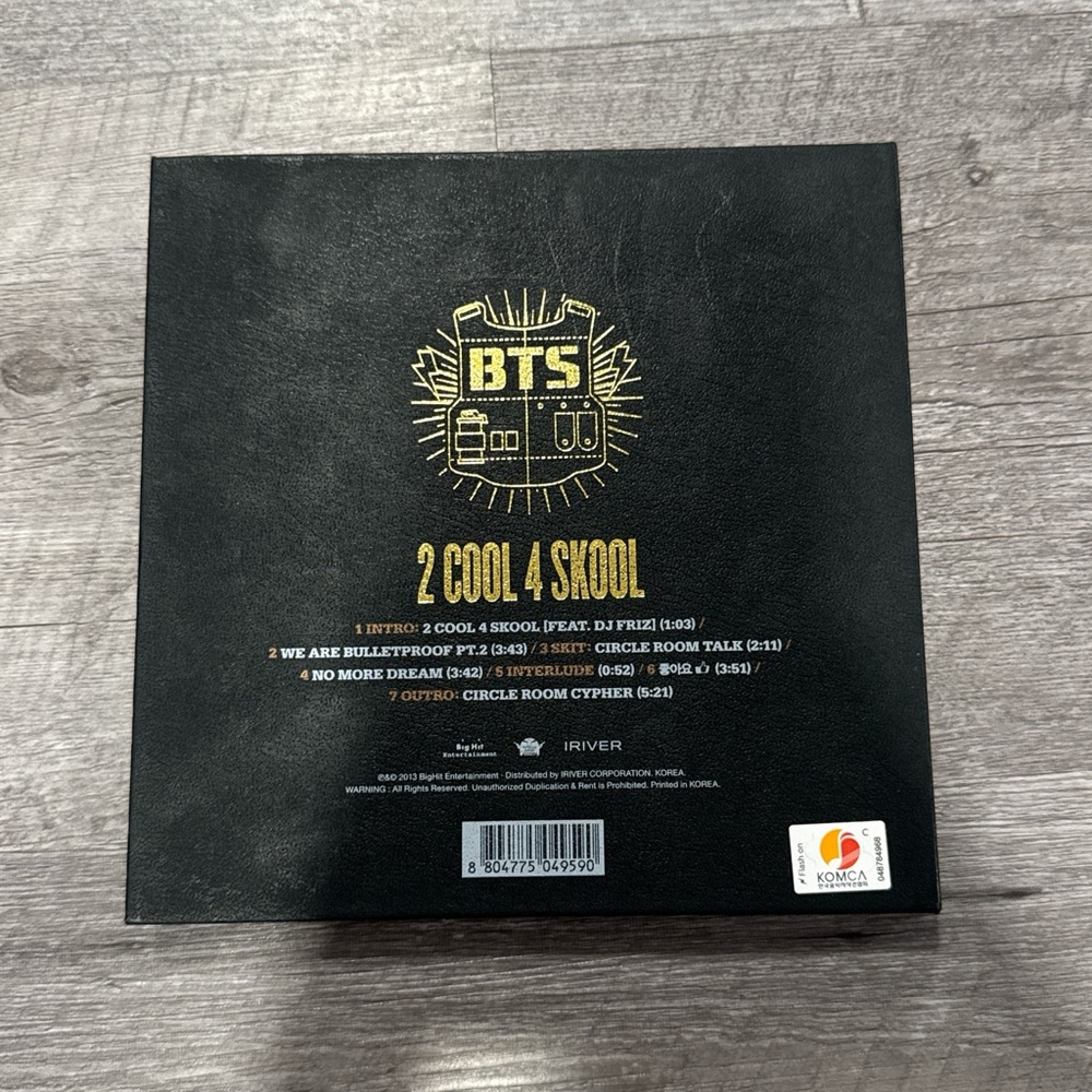 BTS 2 cool 4 skool album - Picture 2 of 3